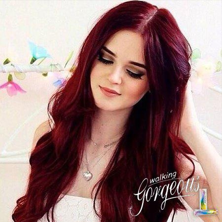 رنگ موی گرجس سری قرمز قوی