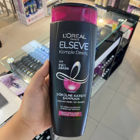 شامپو مو ضد ريزش لورال سری Elseve مدل Arginine Resist حجم 450 میلی لیتر