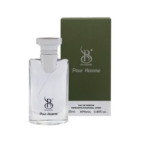 عطر جیبی مردانه برندینی مدل Pour Homme حجم 25 میلی لیتر