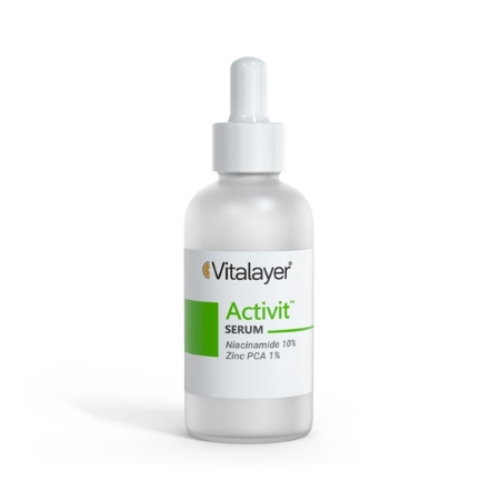 سرم جمع کننده منافذ ویتالیر مدل نیاسینامید اکتی ویت حجم 30 میلی لیتر