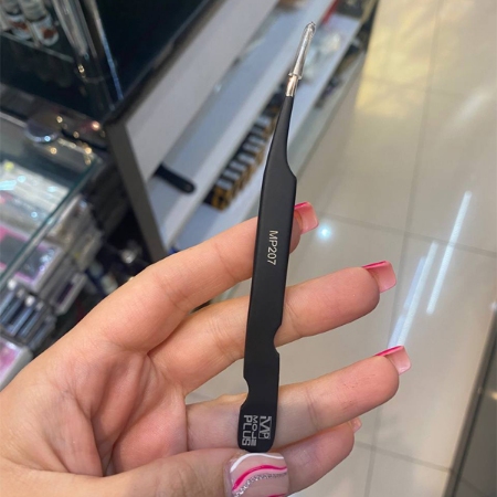 پنس سر کج کاشت مژه ام پی کد 207 مشکی