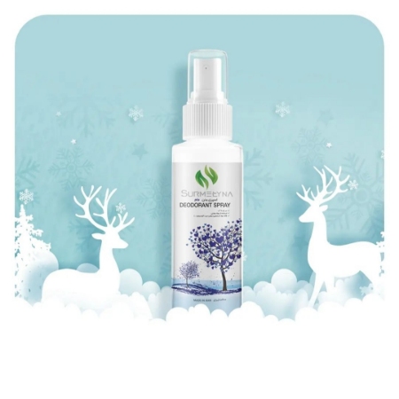 مام اسپری ضد تعریق و ضد بو سورملینا مدل آبی حجم 120 میلی لیتر