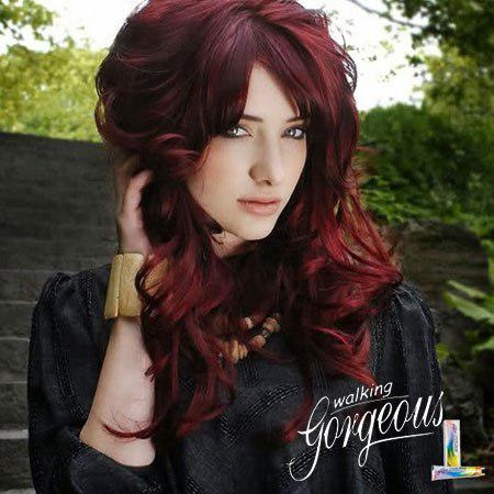 رنگ موی گرجس سری قرمز فانتزی