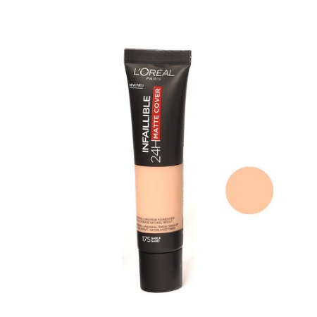  کرم پودر لورآل مدل اینفالیبل Matte Cover حجم 30 میلی لیتر