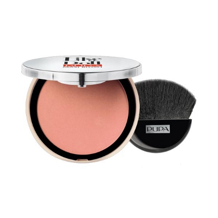 	رژ گونه فشرده مات و مخملی پوپا سری Like A Doll