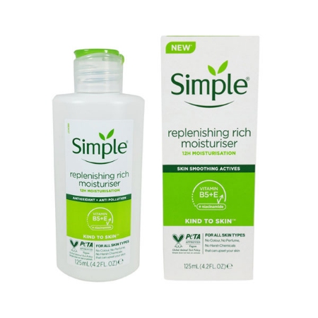 کرم آبرسان سیمپل مدل light حجم 125 میلی لیتر