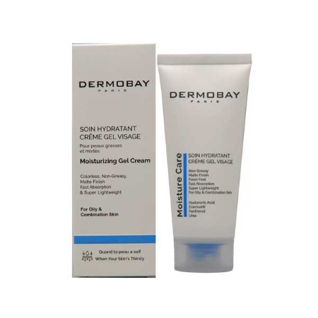 ژل کرم مرطوب کننده پوست چرب و جوش دار درموبای حجم 40 میلی لیتر