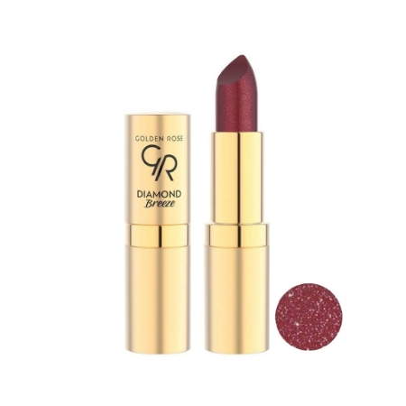 رژ لب جامد گلدن رز مدل دایموند بریز