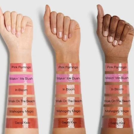 رژ لب استیکی حجم دهنده براق شیگلم رنگ Pink Flamingo