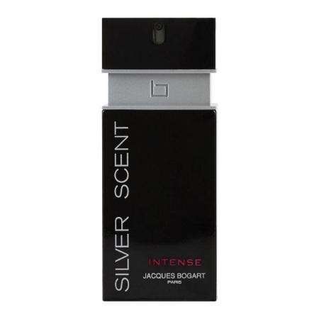 ادو تویلت مردانه ژاک بوگارت مدل intense Silver Scent حجم ۱۰۰ میلی لیتر		