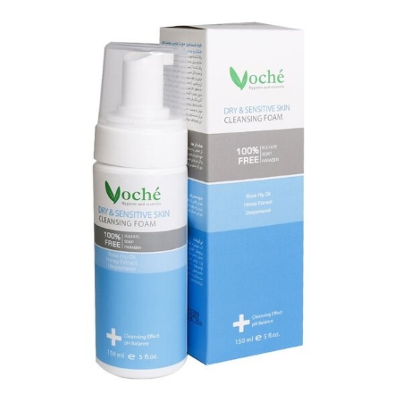 فوم شستشو پوست خشک و حساس وچه حجم 150 میلی لیتر