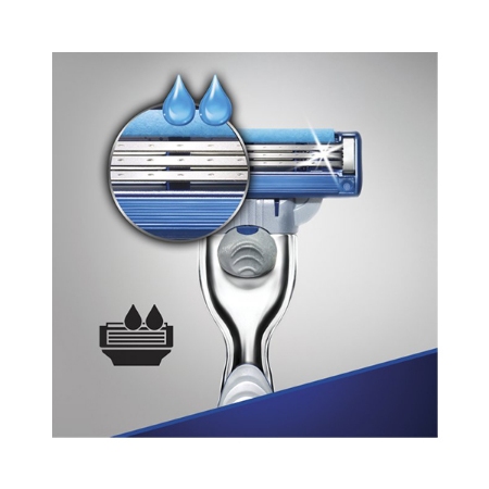 پک هدیه مردانه ژیلت Gillette مدل Mach3 Turbo