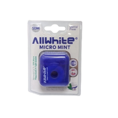 نخ دندان نعنایی ال وایت 50 متری 