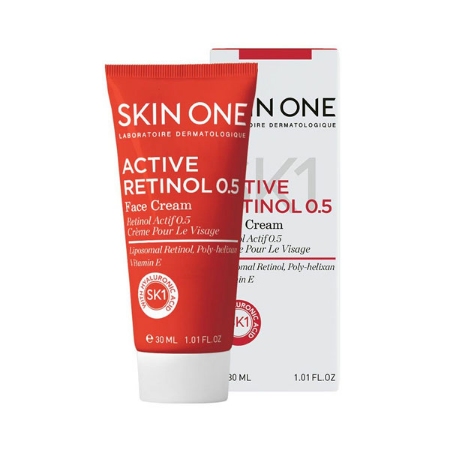 کرم ضد چروک صورت اکتیو رتینول 0.5 اسکین وان