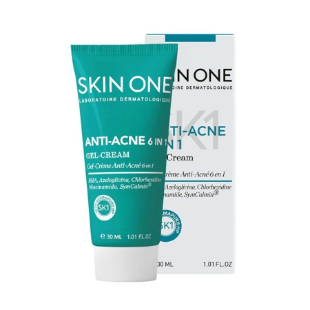 ژل کرم ضد جوش 6 در1 اسکین وان حجم 30 میلی لیتر