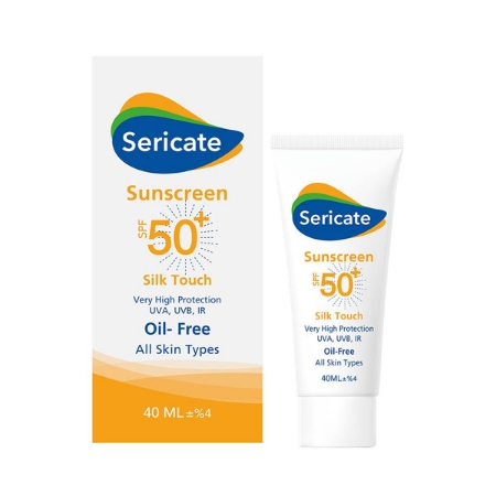 کرم ضد آفتاب سری کیت مدل سیلک تاچ SPF50 