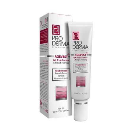 کرم ضد چروک دور چشم و دور لب پرودرما حجم 20 میلی لیتر