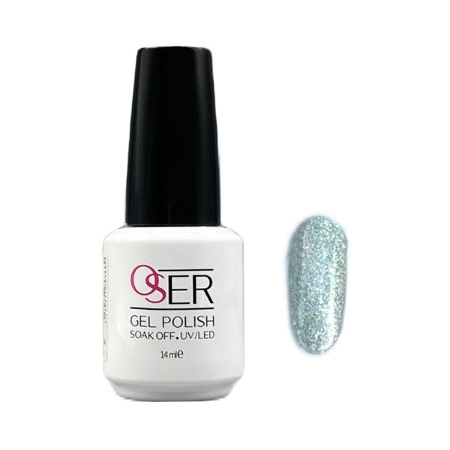 لاک ژل ناخن اوسر مدل گلیتر