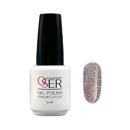 لاک ژل ناخن اوسر مدل گلیتر