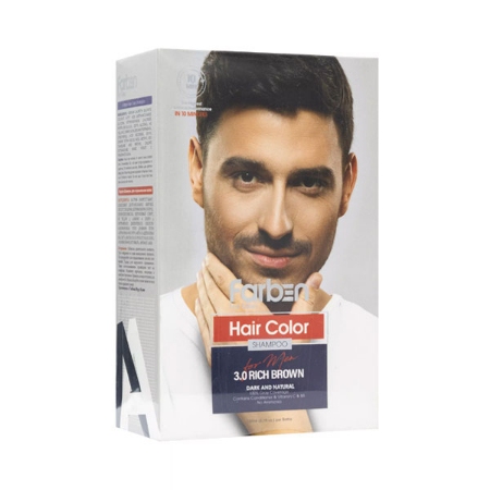 شامپو رنگ مو آقایان فاربن