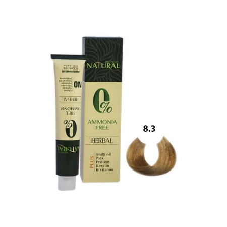 رنگ موی بدون آمونیاک نچرال سری طلایی