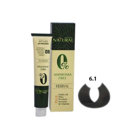 رنگ موی بدون آمونیاک نچرال سری خاکستری