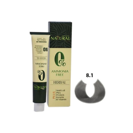 رنگ موی بدون آمونیاک نچرال سری خاکستری