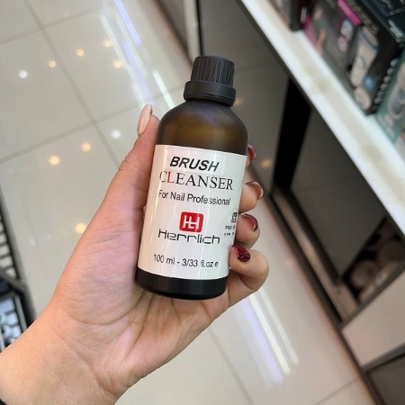 محلول براش کلینزر هرلیچ حجم 100 میلی لیتر.