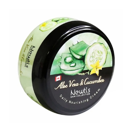 کرم مرطوب کننده نیوتیس حاوی آلوئه ورا و خیار
