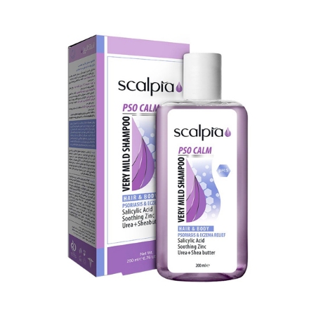 شامپو سرو بدن ملایم پوست های حساس اسکالپیا