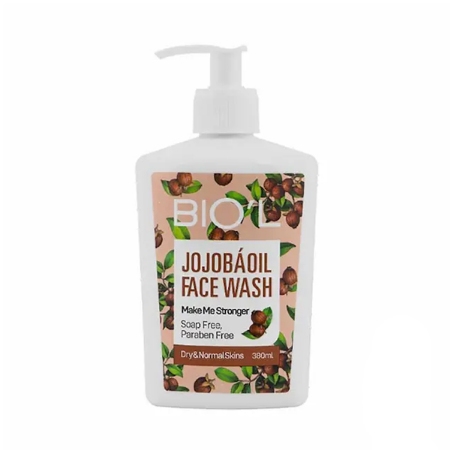 کرم ژل شستشوی صورت روغن جوجوبا بیول