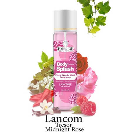بادی اسپلش زنانه تاپ شاپ مدل لانکوم میدنایت رز