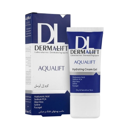 کرم ژل آبرسان مناسب پوست خشک وحساس درمالیفت