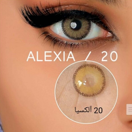لنز رنگی فصلی آلکسیا