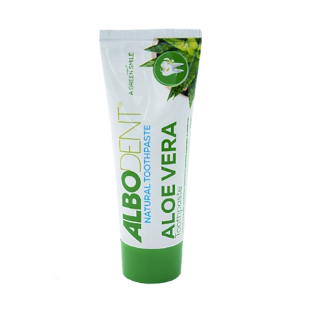 خمیر دندان سورملینا آلبودنت آلوئه ورا مدل complete حجم 75 میلی لیتر