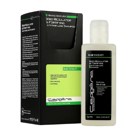 شامپو ضد ریزش سپیژن مخصوص موهای چرب حجم 200 میلی لیتر