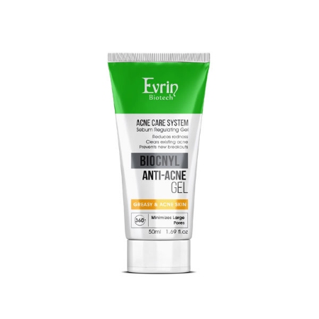 ژل آنتی آکنه اورین پوست چرب حجم 50 میلی لیتر