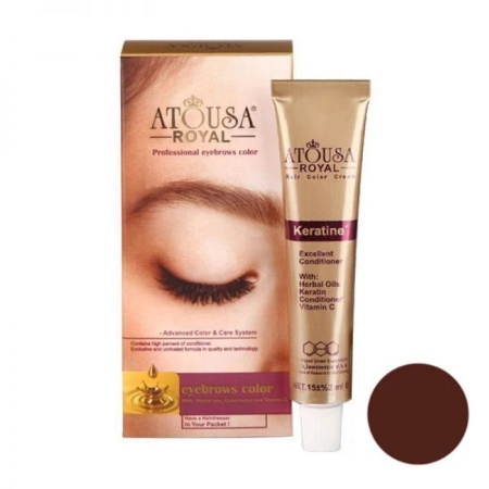 کیت رنگ ابرو آتوسا رویال فندقی روشن