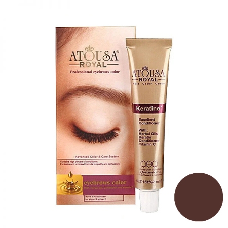 کیت رنگ ابرو آتوسا دودی نسکافه ای روشن