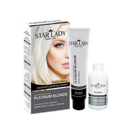 کرم  پلاتینه استارلیدی مناسب دکلره کردن موها