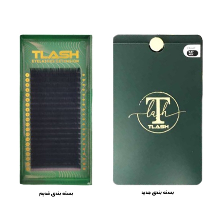 سری پالت کاشت مژه TLASH فر D، ضخامت 0.07، فست فن